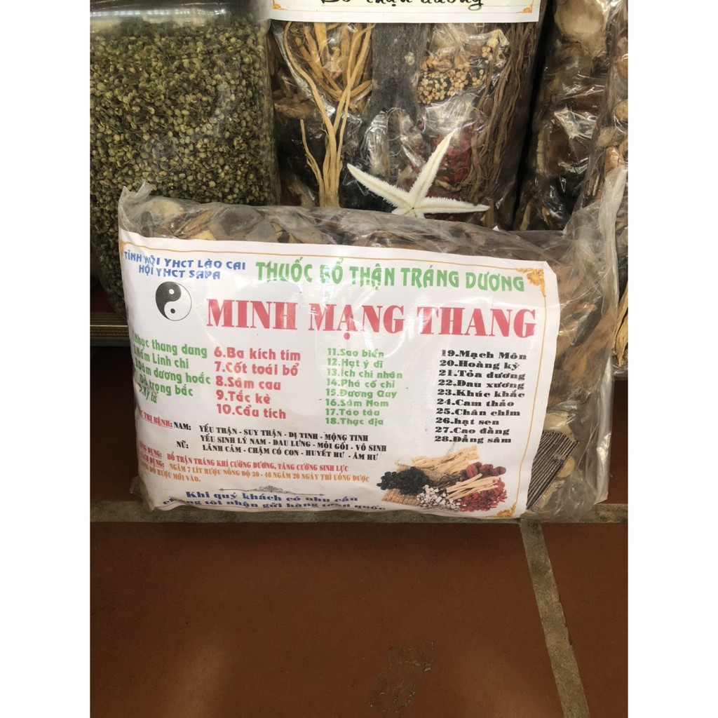 { SALE221 } Thuốc bổ thận tráng dương - thần dược của vua minh mạng ( Hàng NEW )