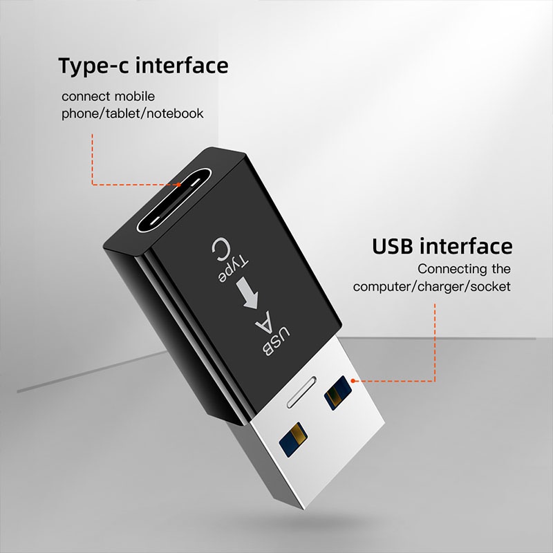 1 Đầu Chuyển Đổi USB 3.0 Đực Sang USB 3.1 Type-c Cái