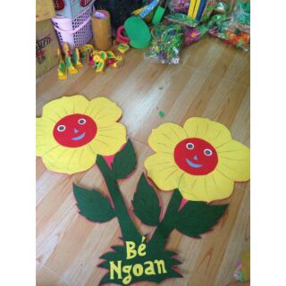 Bảng bé ngoan _ Đồ chơi tự làm mn