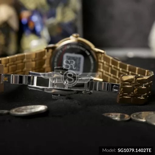 Đồng hồ nam SRWATCH Timepiece TE SG1079.1402TE mặt kính Sapphire chống trầy chống nước sang trọng lịch lãm