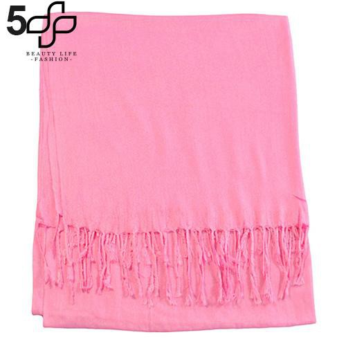 Khăn choàng cổ cashmere dây tua rua