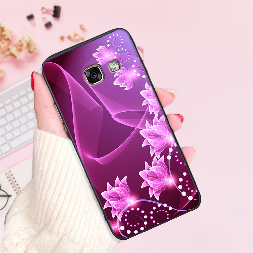Ốp sam sung in hình HOA cho máy ss A3-A5-A7-2016-2017