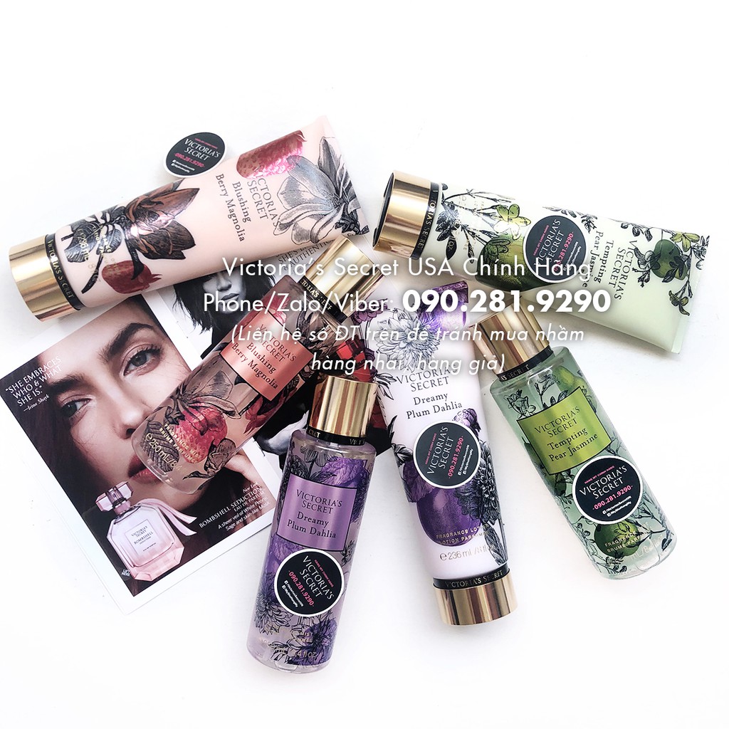 Dưỡng thể Victoria's Secret, Pink tất cả các dòng, Hàng nhập từ Mỹ, không qua trung gian