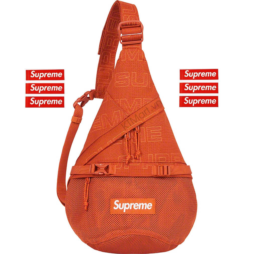 Túi đeo chéo Supreme Sling Bag Orange Limited Edition
