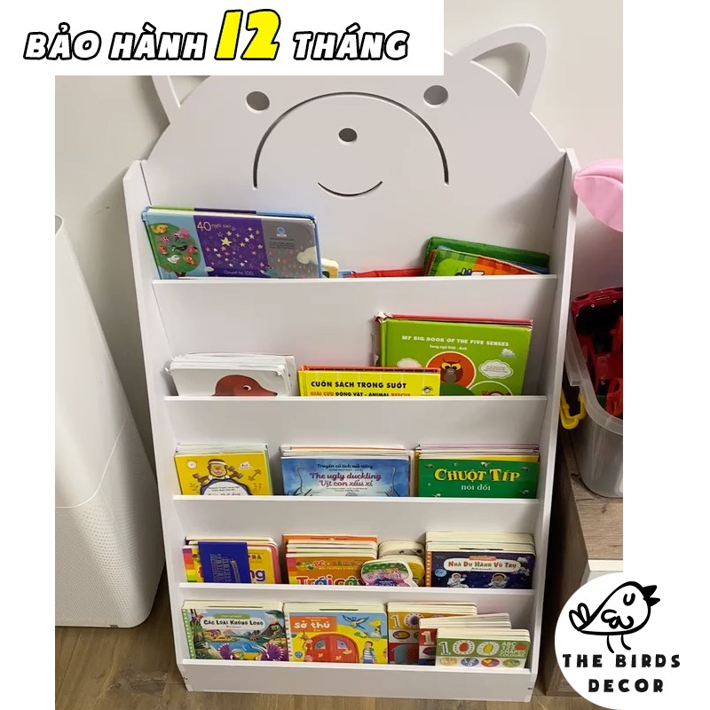 Kệ sách gấu Ms 012 kích thước 96*60*40 cm dành cho bé giá rẻ | BigBuy360 - bigbuy360.vn