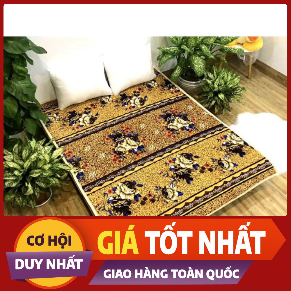 Thảm lông cừu, thảm nỉ nhung trải giường 3 lớp (chất liệu bông trắng)