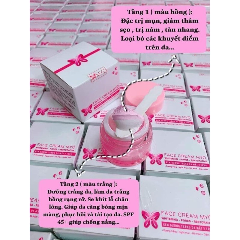 Kem face 2 tầng 20g