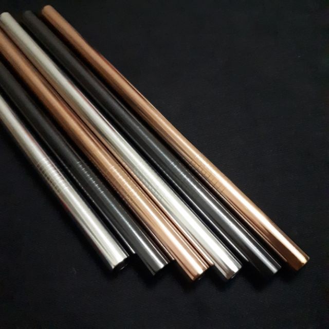 (Hàng loại 1) Ống hút trân châu inox kèm cọ vệ sinh | BigBuy360 - bigbuy360.vn