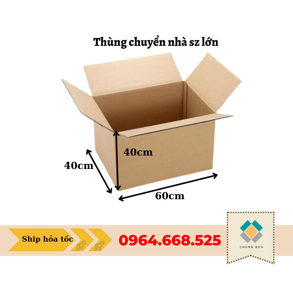 Thùng Carton Size Lớn Đóng Hàng - Chuyển Nhà, công ty ,văn phòng