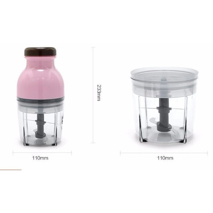 MÁY XAY THỊT FOOD PROCESSOR CỐI INOX 2 LÍT DAO 4 LƯỠI