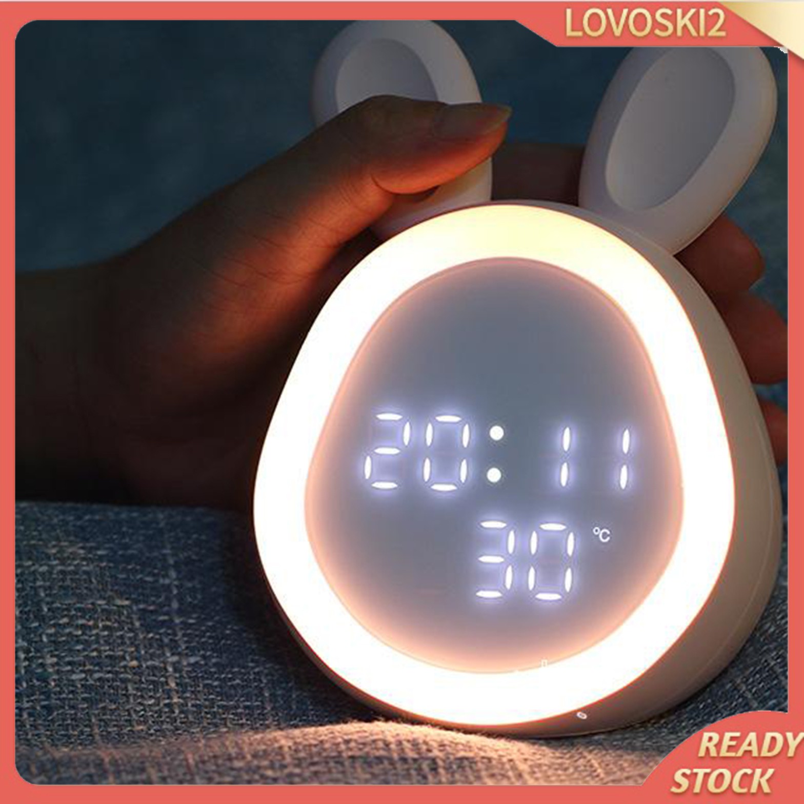 Đồng Hồ Báo Thức 6 Màu Sắc Dễ Thương Cho Bé