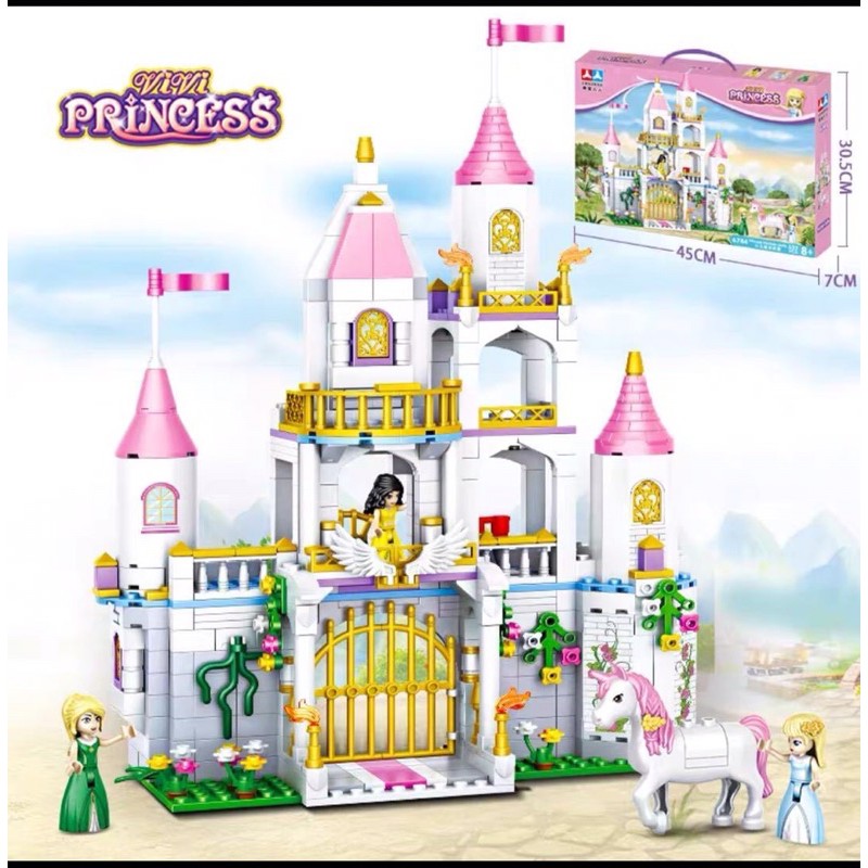 Lego con gái lâu đài công chúa với 356 miếng ghép