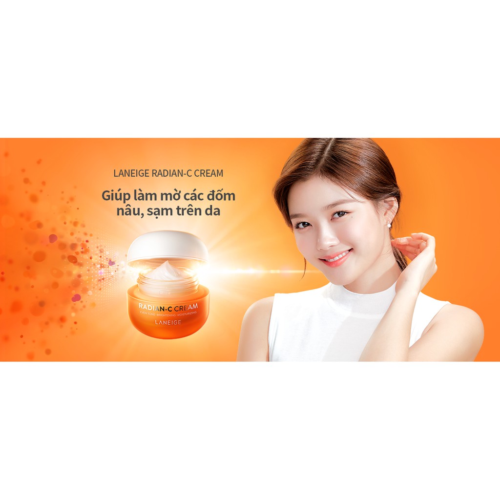 Kem Dưỡng Trắng Da Laneige Radian-C Cream 50ml