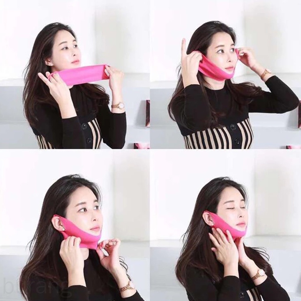 (Hàng Mới Về) Mặt Nạ Nâng Cơ Tạo Cằm Chữ V Thon Gọn