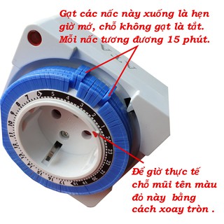 Ổ CẮM HẸN GIỜ ATA AT-16