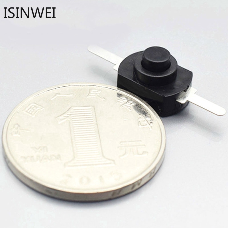 Set 10 công tắc bật/tắt 1208YD màu đen 12*8MM DC 30V 1A