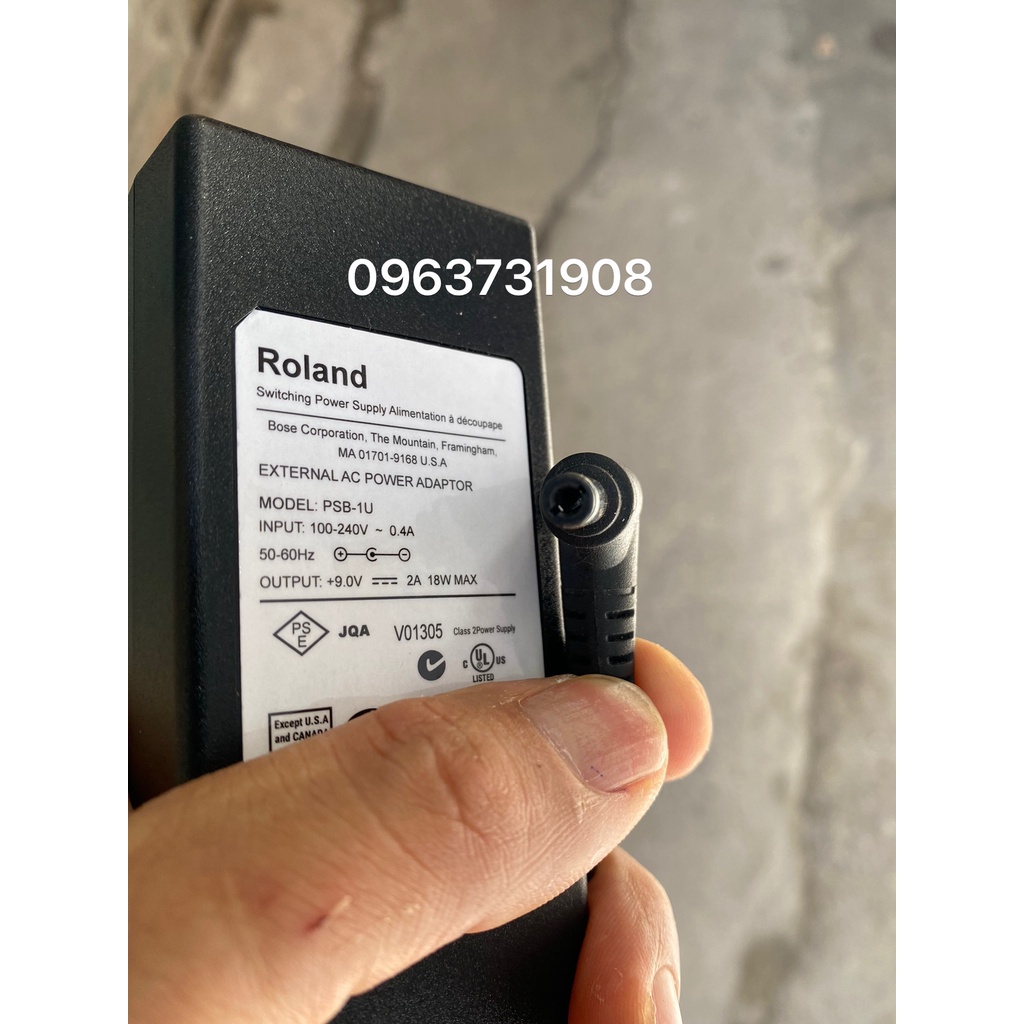 Bộ adapter nguồn Roland PSB-1U 9V 2A 18W chính hãng