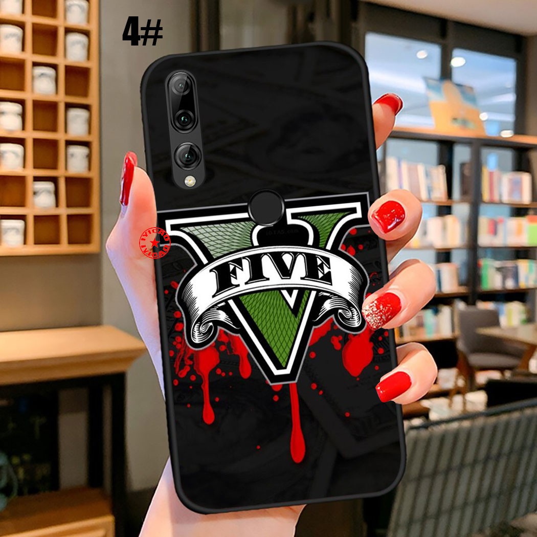 Ốp điện thoại họa tiết GTA V 83SA cho Huawei Nova 7 SE 5T 5i 4E 4 3i 3 2i Lite