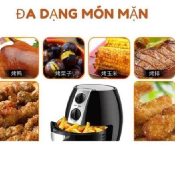 (Sẵn nồi) Nồi chiên không dầu SHANBEN SB-D16 1400W 3.5L và SB-D18 1400W 4.5L (Hàng nội địa Trung)