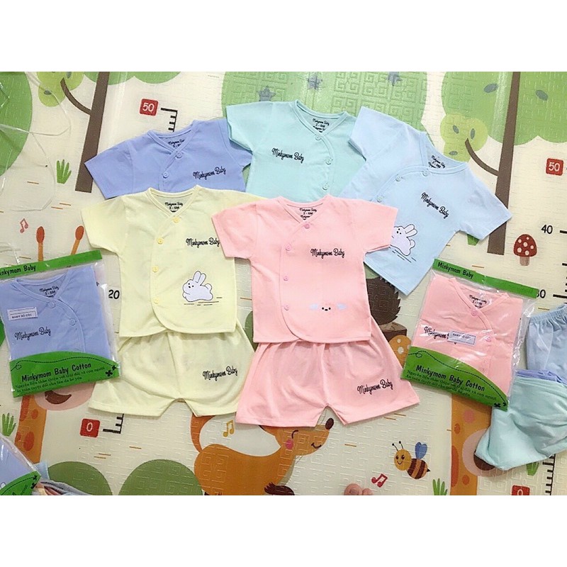 Combo 10 bộ cộc sơ sinh cho bé (sỉ)