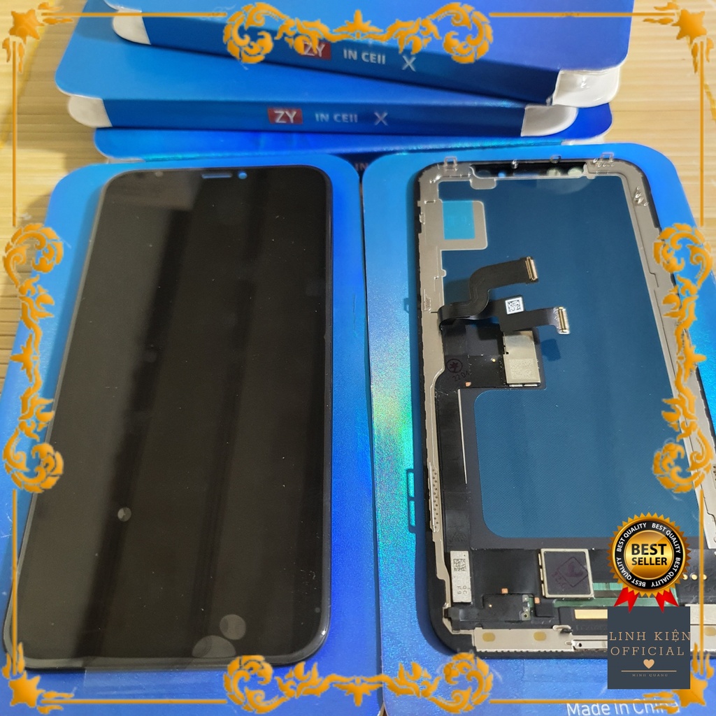 Màn hình full iPhone X nguyên bộ zin new
