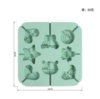 Khuôn silicon cao cấp làm kẹo mút