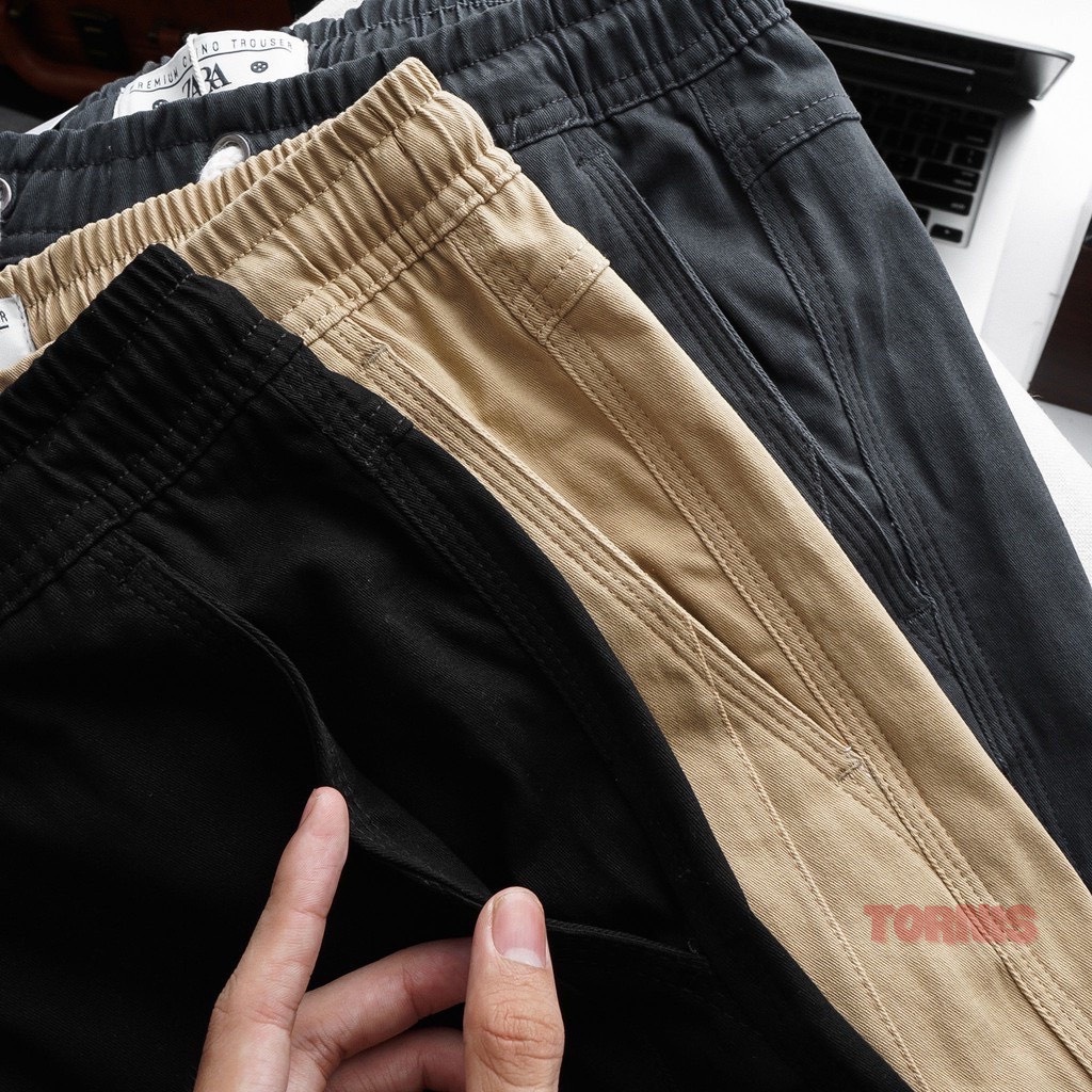 Quần Jogger kaki nam, thể thao, trơn vải kaki cao cấp, đi chơi