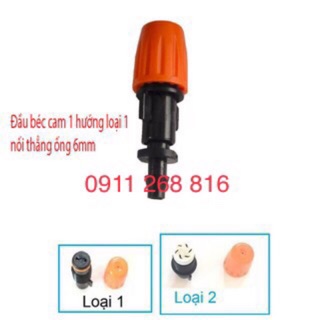 10 Béc phun tưới lan 1 của chân khởi thuỷ 6mm