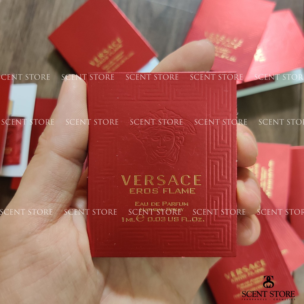 Scentstorevn - Vial chính hãng nước hoa Versace Eros Flame [1ml]