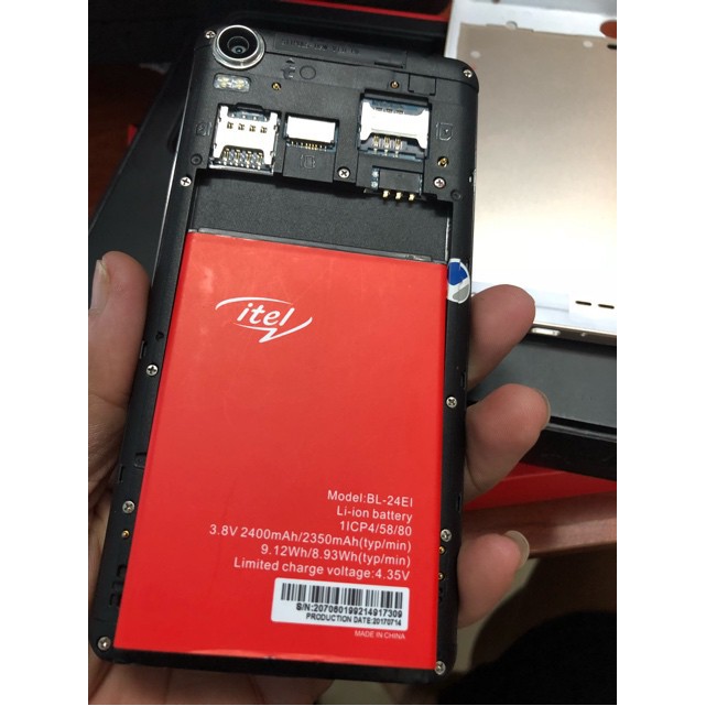 Pin iTel BL-24Ei cho itel A13 A31 A43 it1508 Plus S11 Plus S31