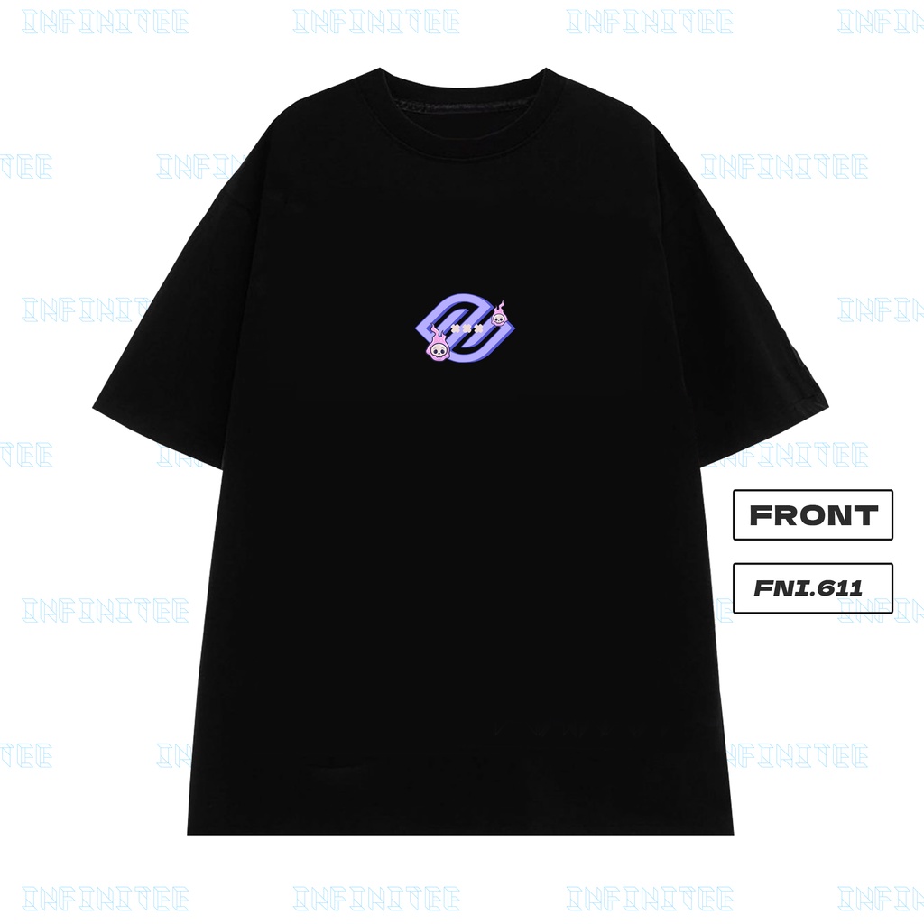 Áo thun INFINITEE Fni0611, Thun 100% Cotton - form rộng Unisex.