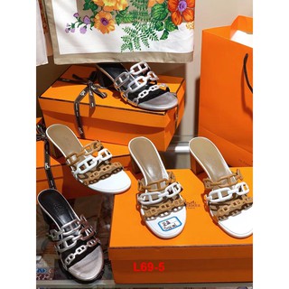 L69-5 Hermes dép cao 5cm siêu cấp