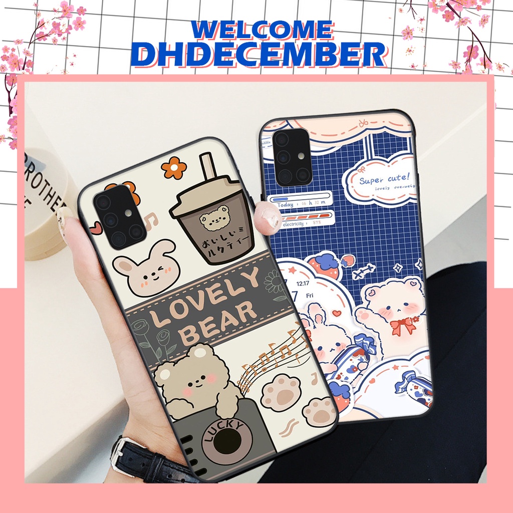 Ốp lưng Samsung  A51 / A71 in hình nice ,good luck happy ốp xinh viền dẻo đẹp chất