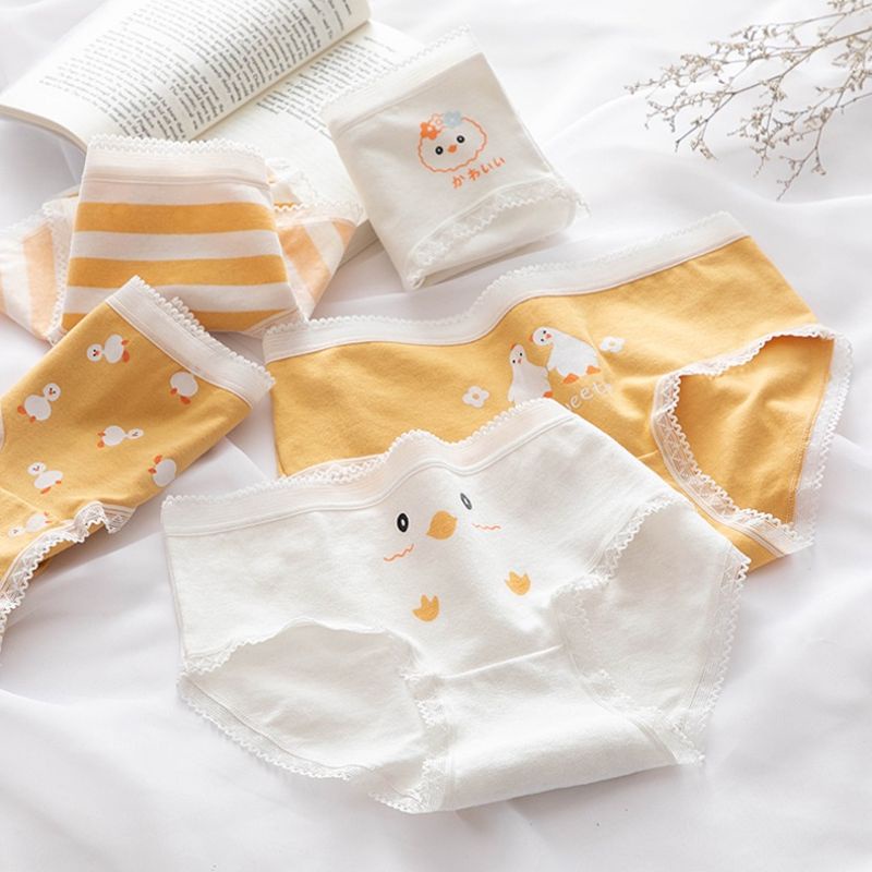 [CHE TÊN 100%] Quần Lót Nữ Cute 29 Quần Chíp Gà Con Chất Cotton Quảng Châu Cao Cấp Sexy Xịn Đẹp Lamodu Shop