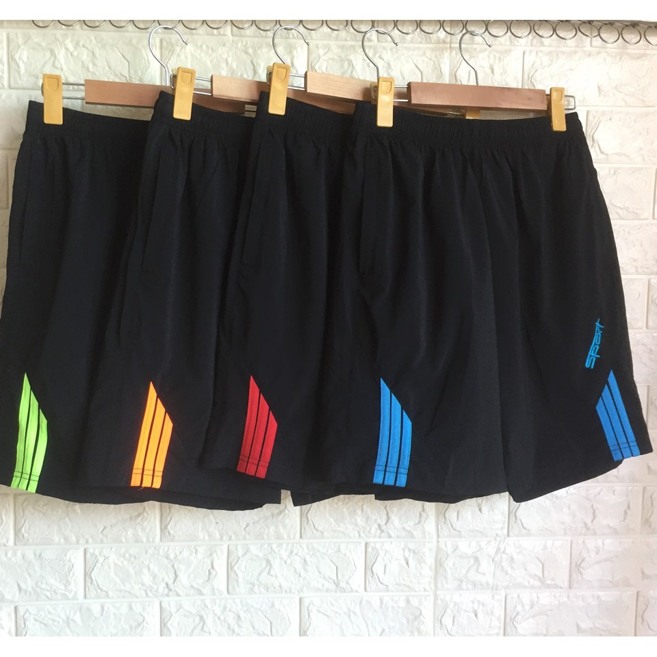 Quần đùi nam mặc nhà cotton thể thao bigsize Tomthoitrang vải si co dãn 4 chiều QD05