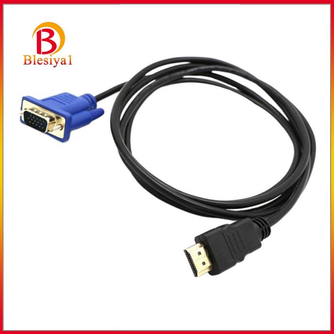 (Hàng Mới Về) Cáp Chuyển Đổi Từ Hdmi Sang Vga 1080p 5m Hiệu Quả