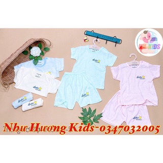 Bộ cộc tay xuân hè cho bé sơ sinh tới 3 tuổi thương hiệu Leelee Kids-Hàng sợi tre cao cấp cho bé trai, bé gái