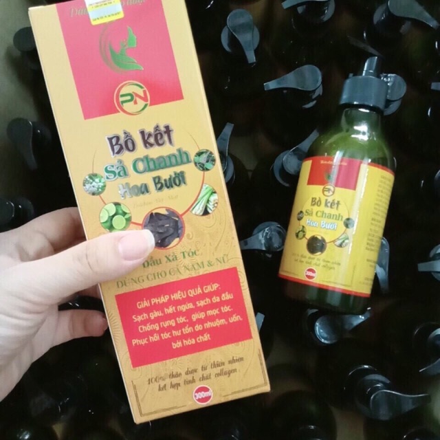 Gội bồ kết sả chanh