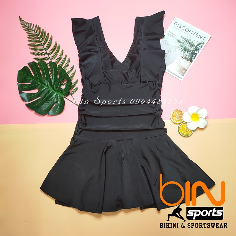 Bikini Nữ Liền Thân Váy Nhiều Màu Freesize Bin Sports BHV050 | BigBuy360 - bigbuy360.vn