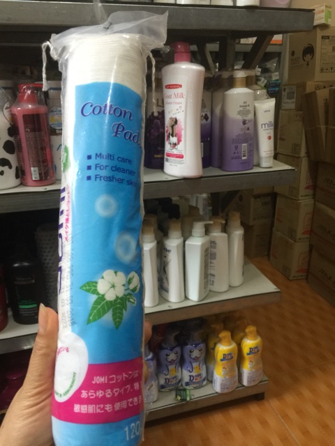 Bông tẩy trang cao cấp jomi 80-120 miếng