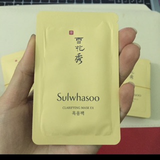 Combo 10 gói Mặt nạ lột làm sáng da Sulwhasoo Clarifying