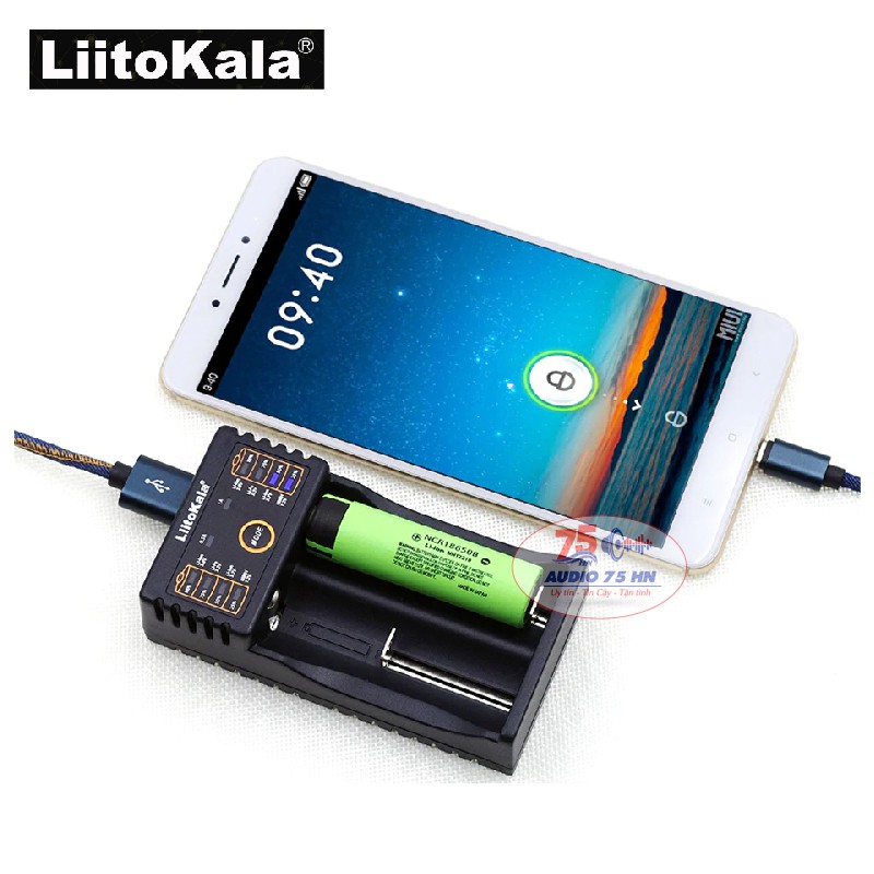 Bộ Sạc Pin Đa Năng LiitoKala Lii-202 loại cao cấp