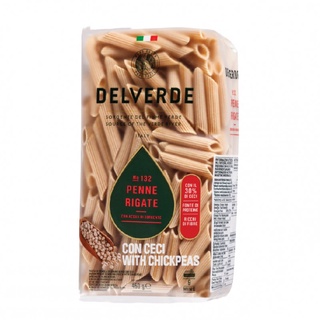 Delverde - Nui Ý Penne Chick Pea Gluten Free