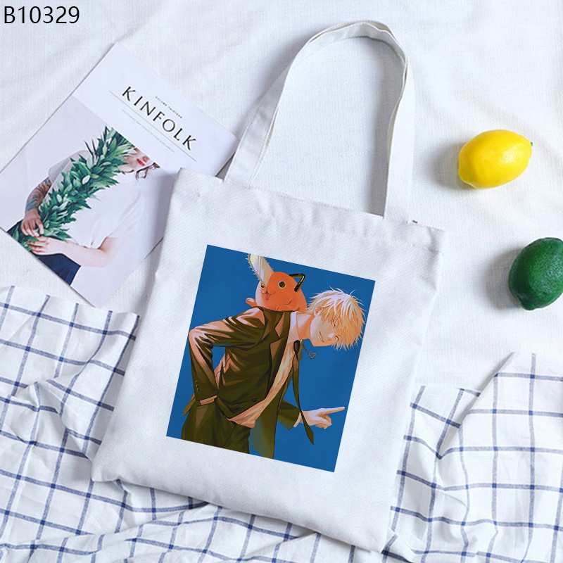 Túi Xách canvas In Hình anime Thời Trang Cho Nam