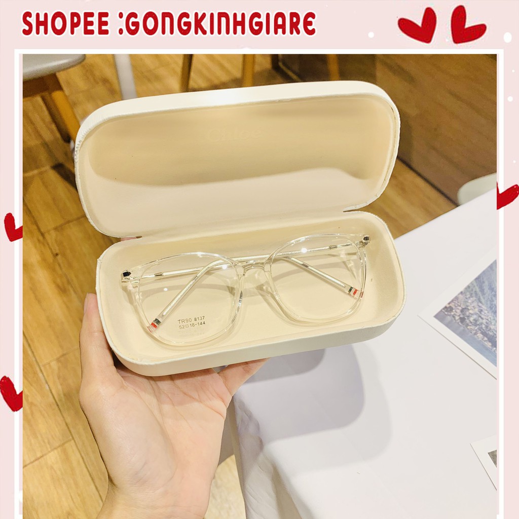 Kính nhựa dẻo bầu mảnh size to Emilie eyewear phụ kiện thời trang 8137 | BigBuy360 - bigbuy360.vn