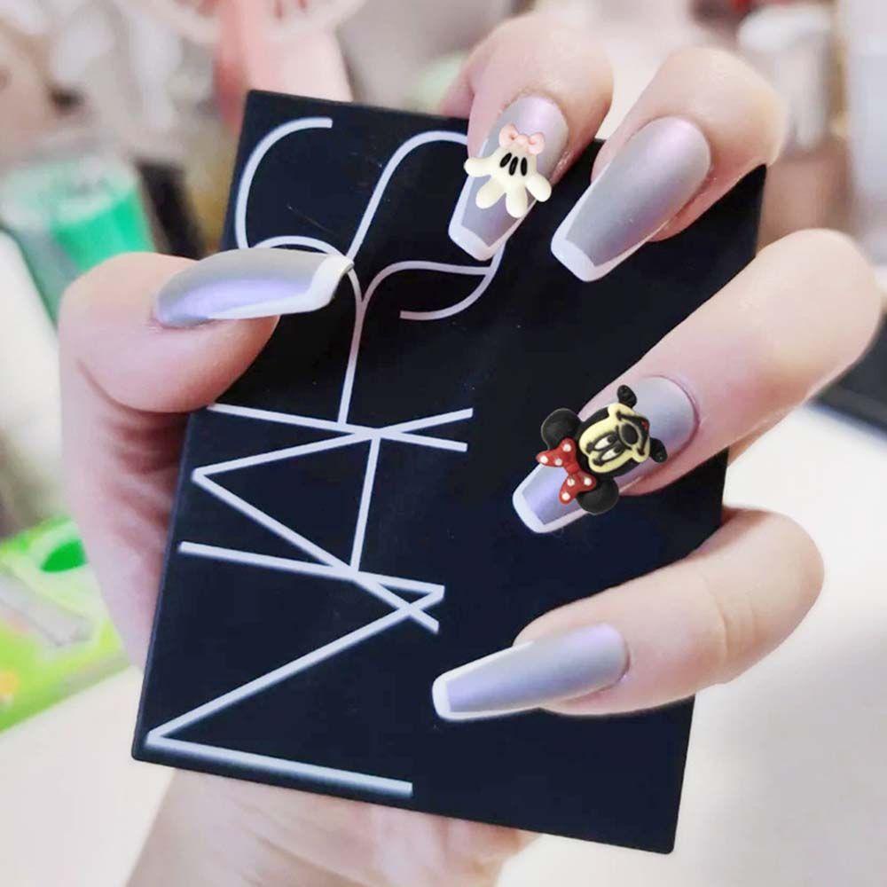 Phụ Kiện Trang Trí Móng Tay 3D Hình Gấu Dễ Thương DIY