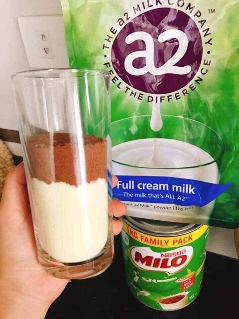 Sữa tươi A2 dạng bột nguyên kem - A2 Instant Milk Powder Full Cream 1kg (Của Úc)