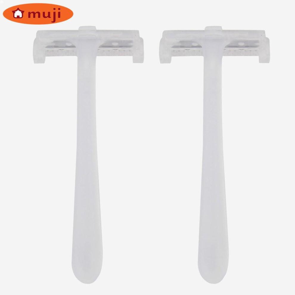 ( MUJI CHÍNH HÃNG )  DAO CẠO CHO NỮ LOẠI CHỮ T 2PCS