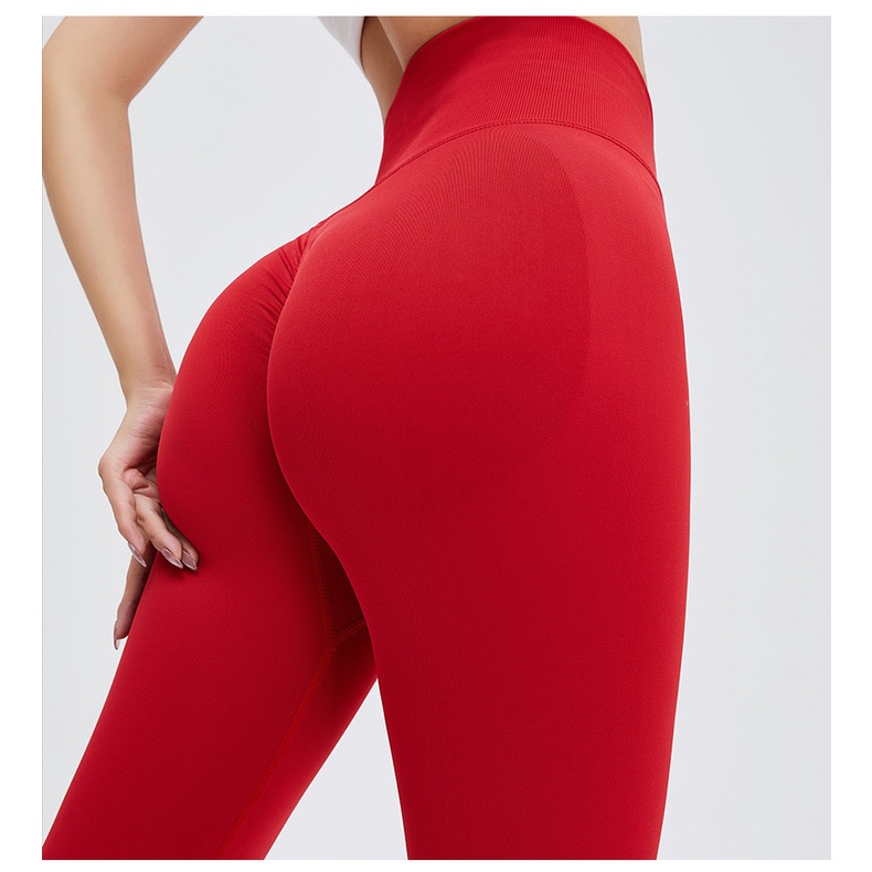 Air active Lycra Quần Tập Yoga Lưng Cao Không Đường May Thời Trang