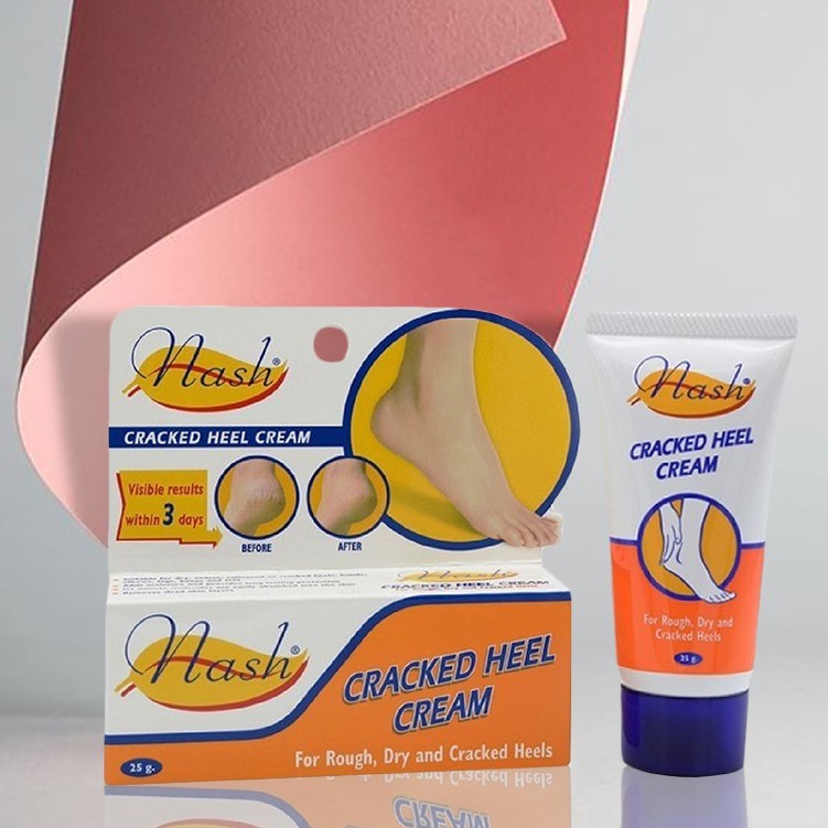 Kem Dưỡng Da Dùng Cho Gót Bàn Chân, Giúp Ngăn Ngừa Nứt Da Gót Chân Nash Cracked Heel Cream 25ml | BigBuy360 - bigbuy360.vn